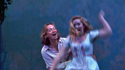 Angelique reacts to Anthony's scaring her